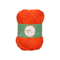 Novelo de Linha Creativa nº 8, cor 189 laranja